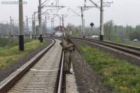 В Донецкой области неизвестные взорвали железнодорожное полотно